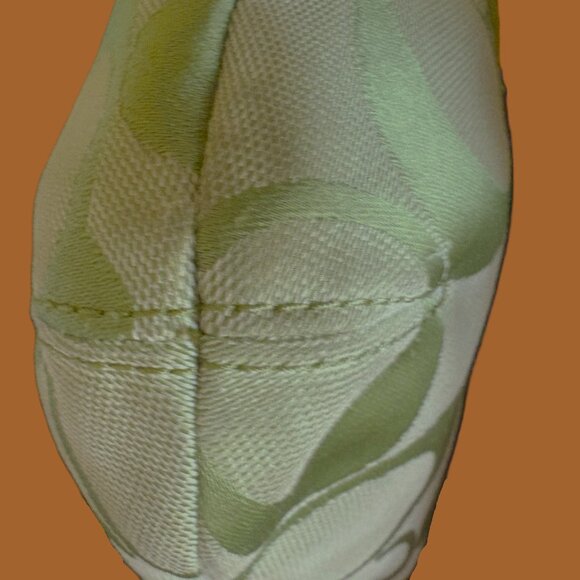 Coach Y2K SOHO Lime Hamilton 2013 Signature Kissing C's Shoulder Bag Silver EUC - Picture 8 of 12